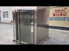 MRJH Καθαρό δωμάτιο Pass Through Box 304 Ατσάλι Pass Box Προσαρμόσιμο