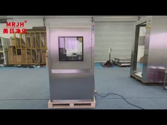 Πυροσβεστικό ντους ISO. 201 ανοξείδωτο χάλυβα και HEPA H13. Φαρμακευτικά/ηλεκτρονικά καθαρά δωμάτια.