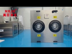 Δύο ανεμιστήρες FFU με αμμοσφαιρίωση 4ft x 4ft - Αποδοτική λύση καθαρού αέρα