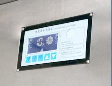 Προσαρμοσμένο δωμάτιο αερίου ντους δεξιά γωνία έξυπνο αερίου ντους OEM / ODM αποδεκτό