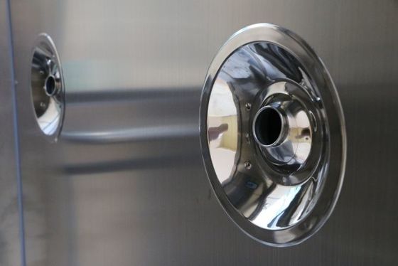 ISO 14644 Αερολουχείο. 304 ανοξείδωτο χάλυβα και διπλές πύλες.