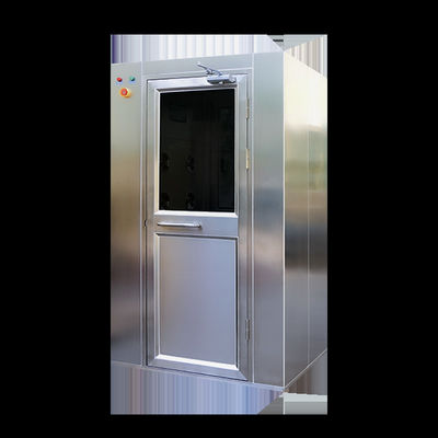Διανοητικό δωμάτιο ντους αέρα 1500W με γωνία ροής αέρα 360° και SUS304/Παρασκευασμένη από ατσάλινη πλάκα για καθαρό δωμάτιο