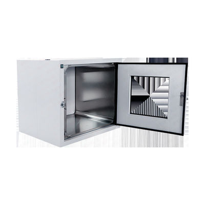 Συμμόρφωση με τις GMP 304 SS Pass Box. 960x860x890mm. Κομβική πόρτα και αντιδιάβρωση. Φαρμακευτικό εξοπλισμό καθαρού δωματίου.