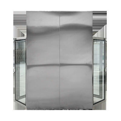 Διπλό Door Clean Room Pass Box με φίλτρο HEPA και μηχανικές κλειδαριές για εργαστηριακή χρήση