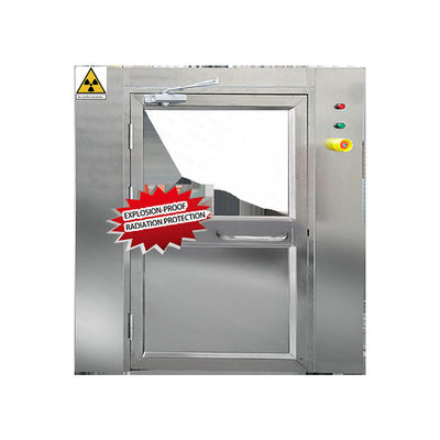 Χάλυβα από ανοξείδωτο καθαρό δωμάτιο Pass Box UV Pass Through Box για χώρο χωρίς σκόνη