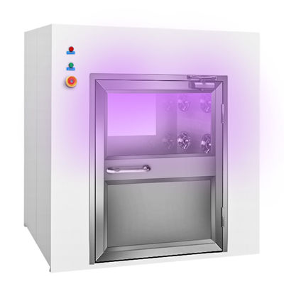 Προσαρμόσιμο Laminar Flow UV Pass Box από ανοξείδωτο χάλυβα για εφαρμογές καθαρού δωματίου