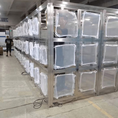 Φορητό δωμάτιο χωρίς σκόνη με πιστοποίηση GMP Modular Clean Room Class 100-10000 Προσαρμόσιμο για βιομηχανική χρήση