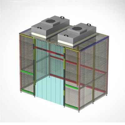 Προσαρμόσιμη ISO κλάσης 8 Καθαρό δωμάτιο Booth Καθαρό δωμάτιο Λύση Gmp Καθαρό δωμάτιο