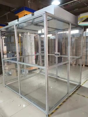 ISO 5 Clean Booth με HEPA FFU System. Μονουλικό και κινητό σχεδιασμό για εργαστήρια / ηλεκτρονικά