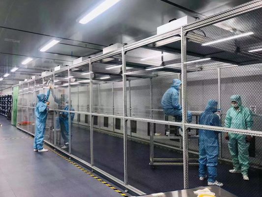Προσαρμοσμένα περιβλήματα καθαρών δωματίων. Συστήματα διήθησης HEPA. Προσαρμοσμένα για παραγγελία.