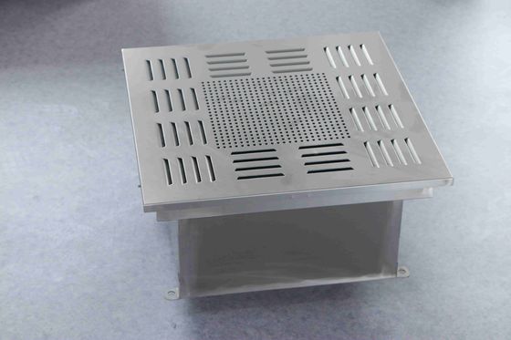Υδρατμική έξοδος αέρα HEPA 450×450×480 - Σφραγισμένος εξαερισμός καθαρής αίθουσας για φαρμακευτικά/εργαστήρια