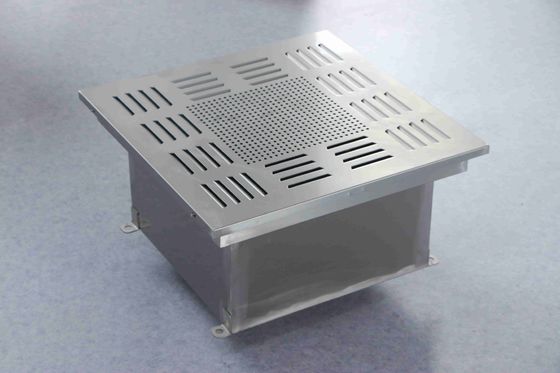 Υδρατμική έξοδος αέρα HEPA 450×450×480 - Σφραγισμένος εξαερισμός καθαρής αίθουσας για φαρμακευτικά/εργαστήρια