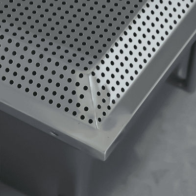 584×584×480mm Μηδενική διαρροή IP55-Rated υγρό διάδρομο HEPA Vent για ημιαγωγούς καθαρό δωμάτιο παροχή αέρα