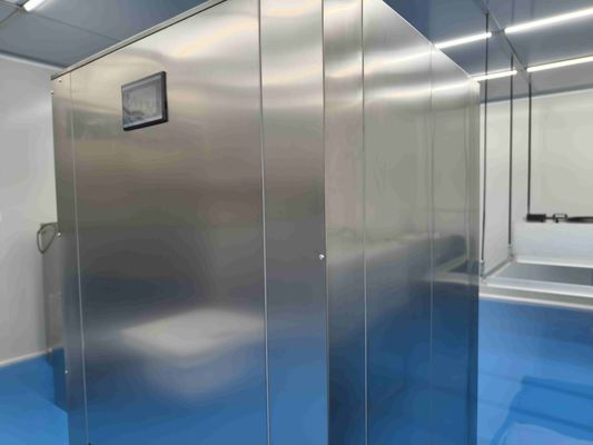 Ντουλάπι κάθετης πόρτας ανύψωσης Laminar Flow Pass-Through με φίλτρο HEPA και κατασκευή από ανοξείδωτο χάλυβα SUS304