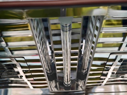 Λεπτοστάθμιση μεταφοράς φωτεινής αποστείρωσης με ξενόνη. 99.99% ποσοστό θανάτου σε 3 λεπτά.