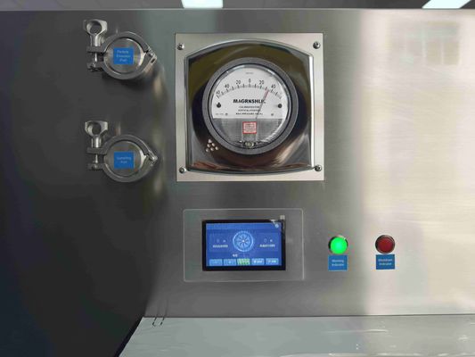 Αυτόματη Πόρτα Pass Box Λαμιναρικής Ροής | Αφής Μεταφοράς με Φίλτρο HEPA για Κρίσιμες Ζώνες