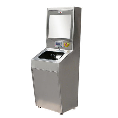 Αυτοματοποιημένη μηχανή πλύσης και στεγνώσεως χεριών από ανοξείδωτο χάλυβα