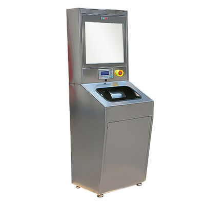 Αυτοματοποιημένη μηχανή πλύσης και στεγνώσεως χεριών από ανοξείδωτο χάλυβα