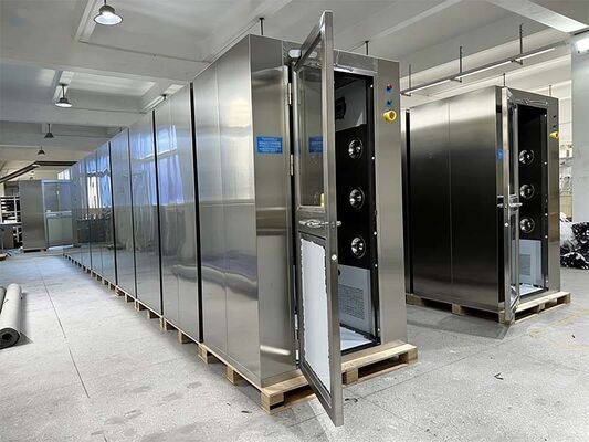 Έξυπνη ντουζιέρα με συρόμενη πόρτα με αναγνώριση προσώπου και κατασκευή από ανοξείδωτο χάλυβα για απορρύπανση προσωπικού