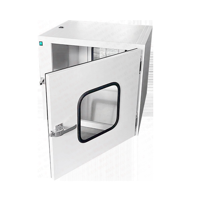 Lab Clean Room Pass Box με επεξεργασία εσωτερικού τόξου και απρόσκοπτη σύνδεση για στατικό δυναμικό ντους αέρα