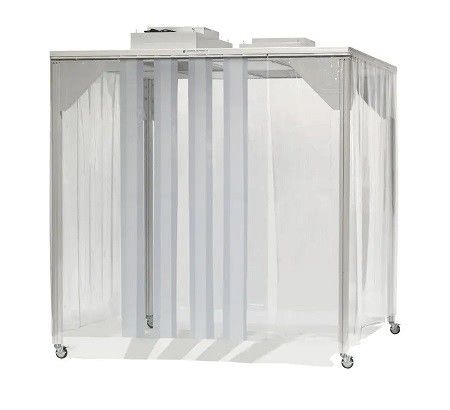ISO 5 Clean Booth με HEPA FFU System. Μονουλικό και κινητό σχεδιασμό για εργαστήρια / ηλεκτρονικά